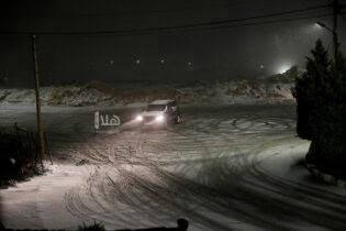 Photo of بدء تساقط الثلوج على مناطق بمحافظة عجلون
