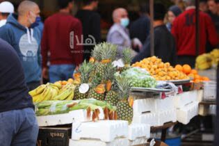 Photo of 2825 طن خضار وفواكه وورقيات وردت السوق المركزي الثلاثاء