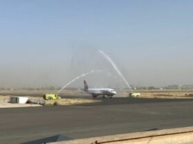 Photo of أول رحلة طيران تجارية منذ 6 سنوات من اليمن للأردن